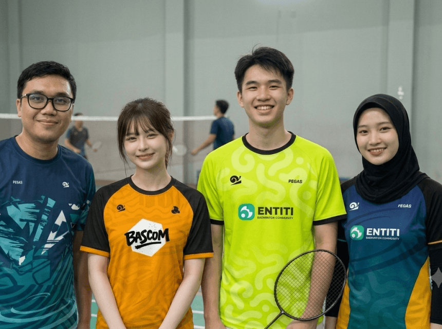 Dokumentasi mabar Entiti Badminton Ciamis